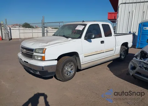 2006 Chevrolet Silverado 1500 Lt1 из США, поврежденный, VIN 1GCEC19T96Z161547